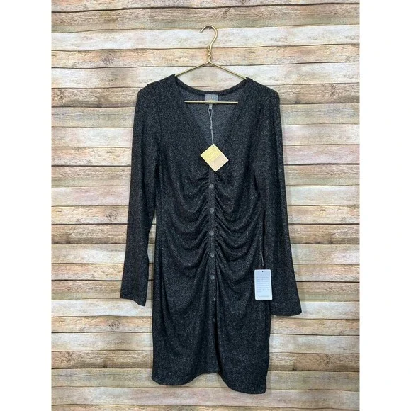 nordstrom rack black dress Codami Halterneck Mini Dress in Lace Black